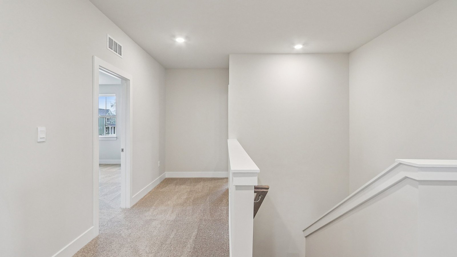 Second floor hallway