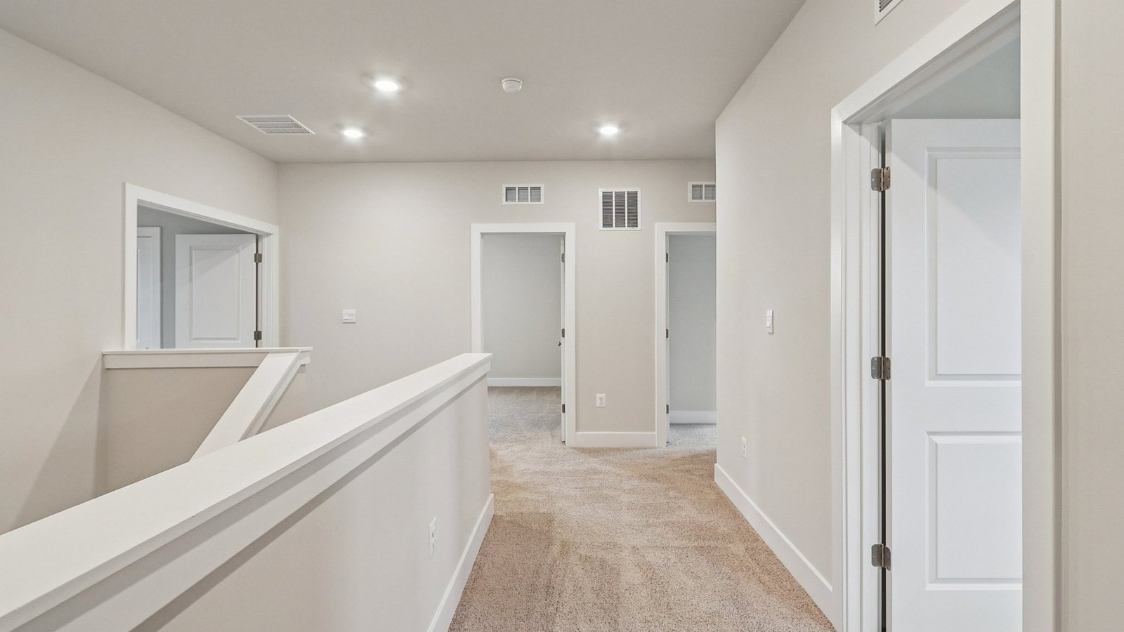 Hallway on a second floor