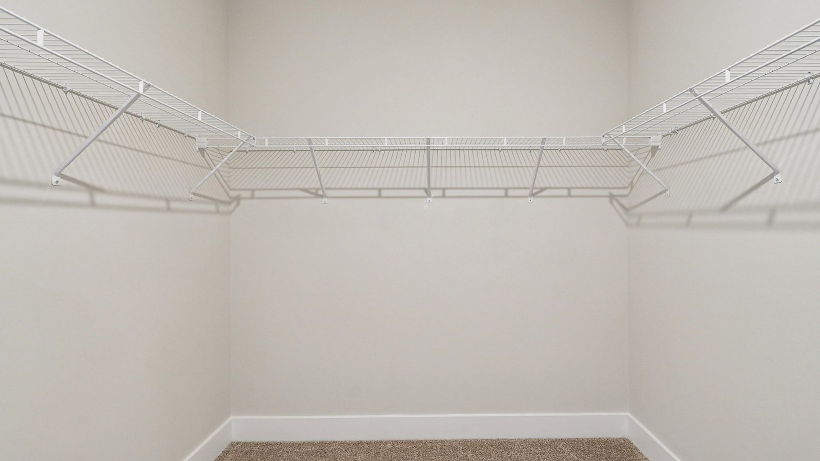 walk in primary closet