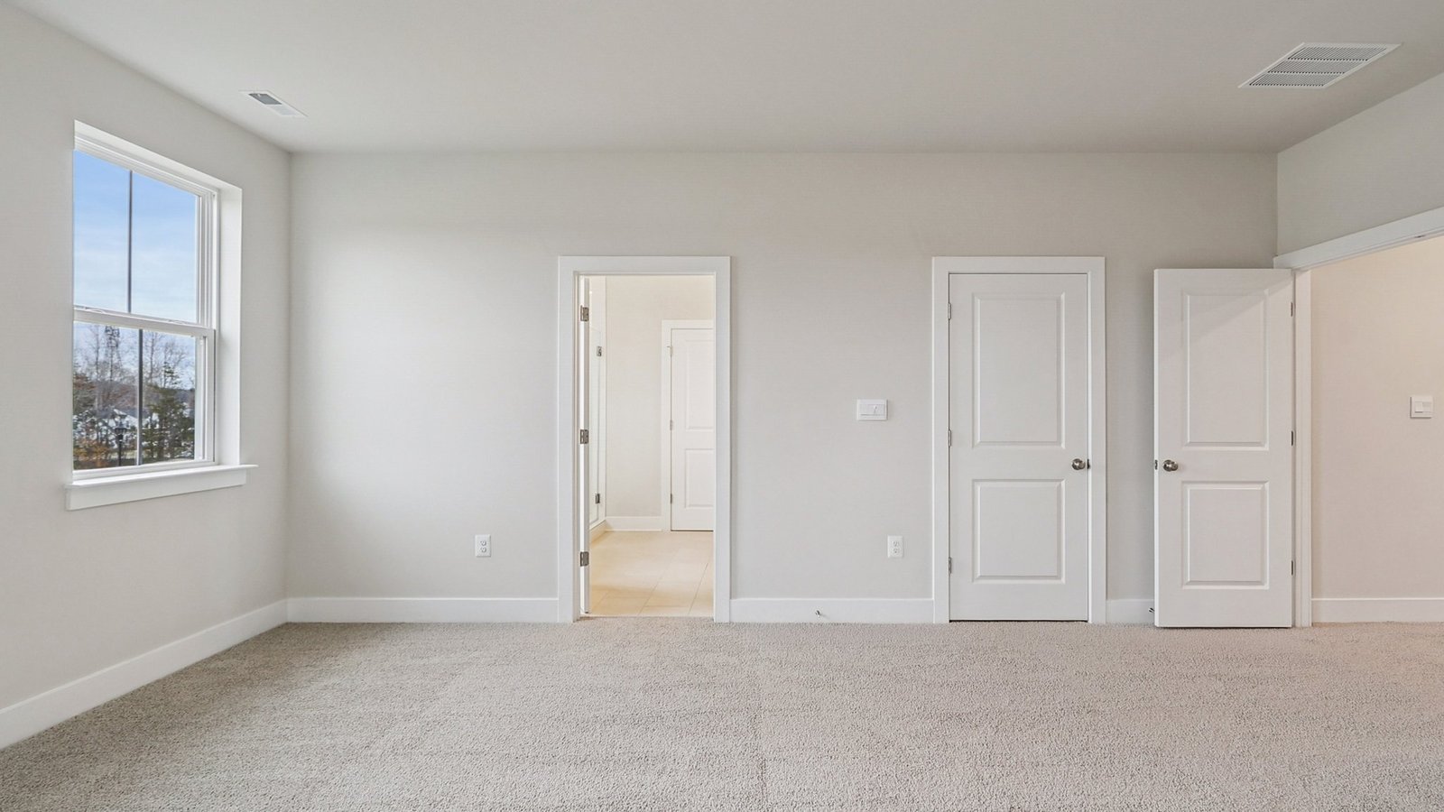 Owners suite on a second floor