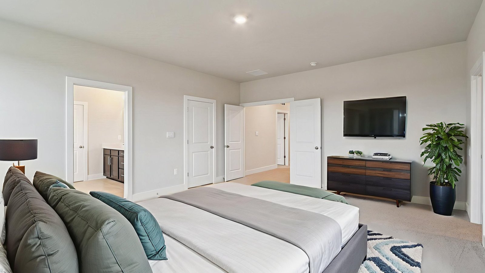 Owners suite on a second floor