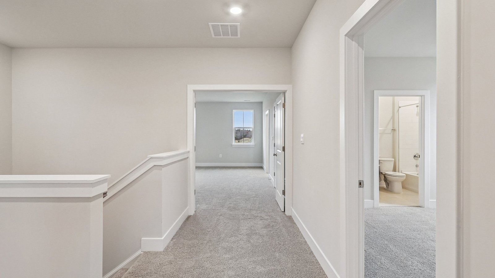 Hallway on a second floor