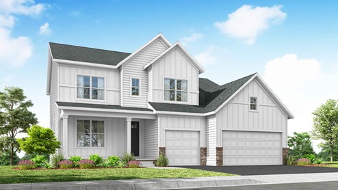 New Construction Home in Winchester VA featuring Jamestown III floorplan, elevation L
