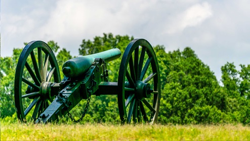 old cannon to represent Fredericksburg history