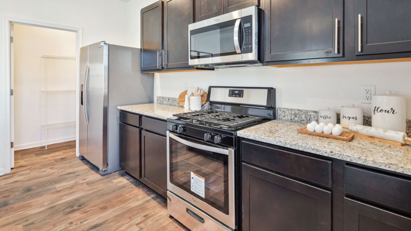open concept kitchen