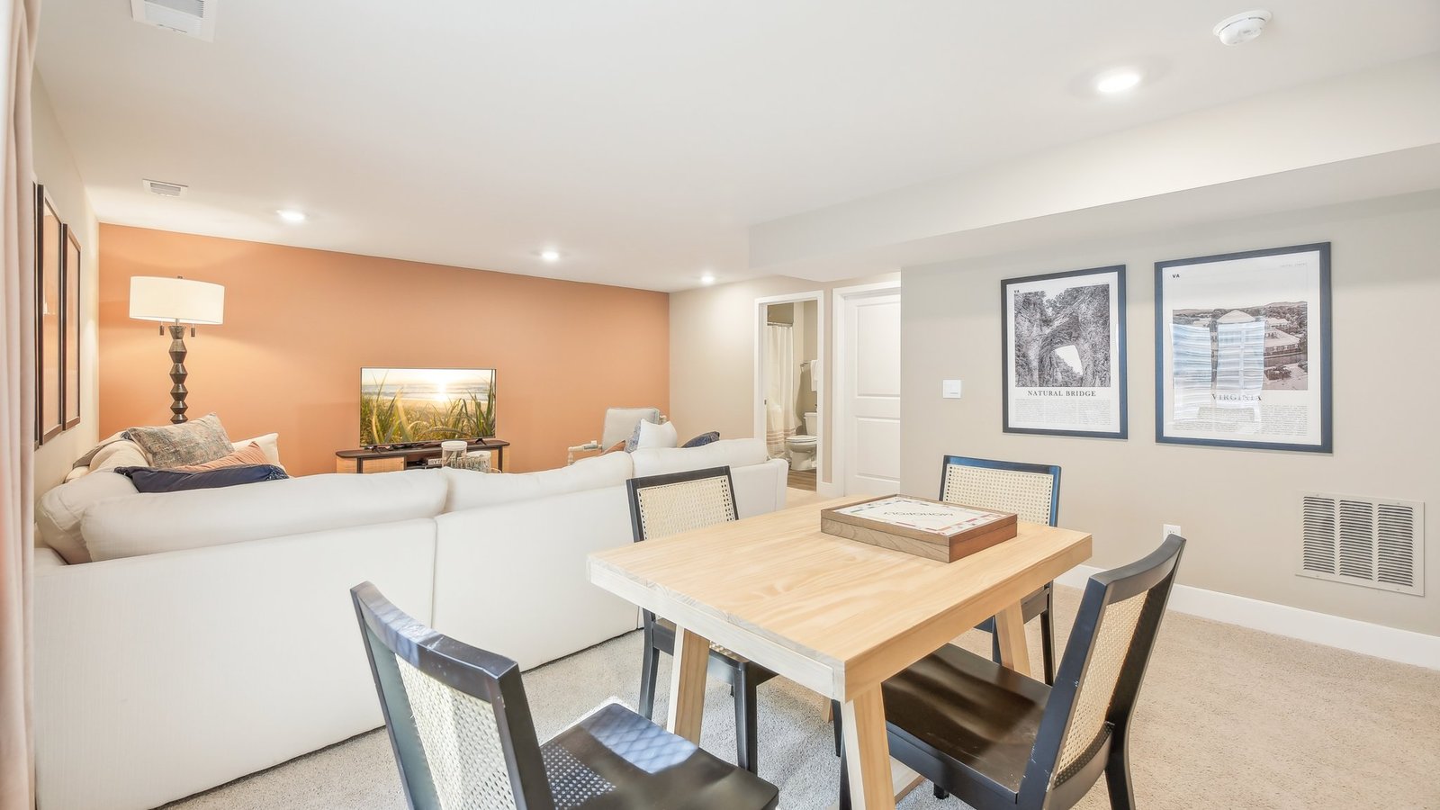 open concept basement