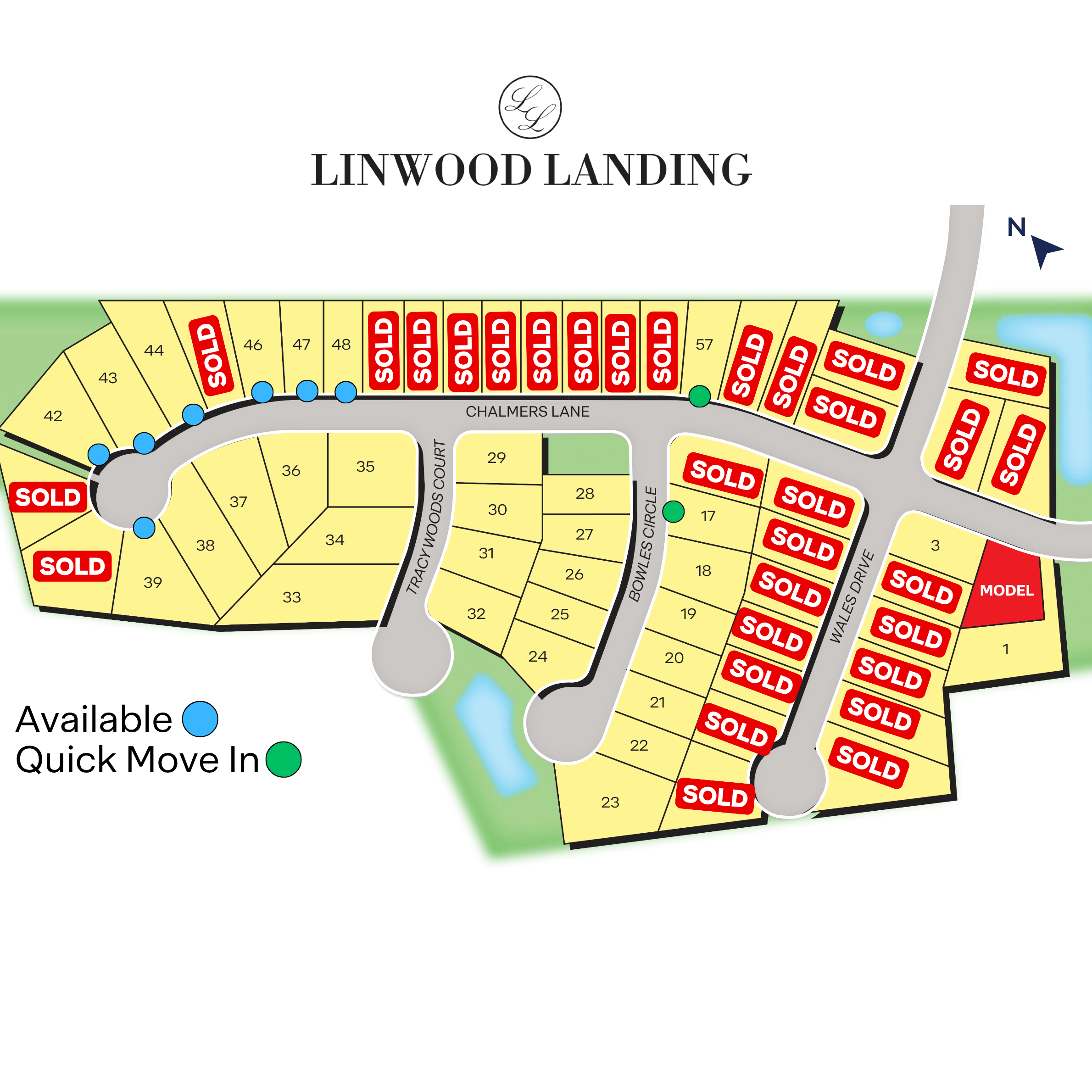 Static Lot Map
