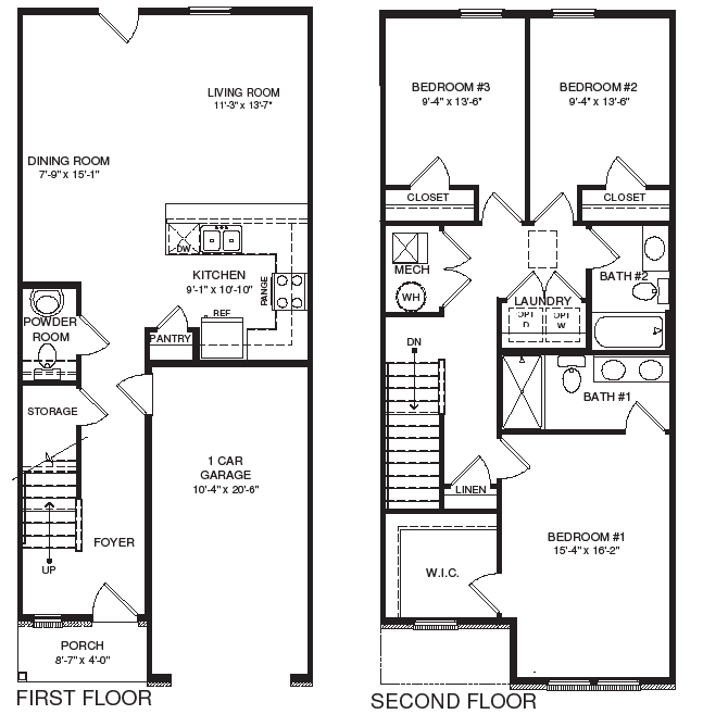 Floor Plan in Luray Landing Luray, VA D.R. Horton