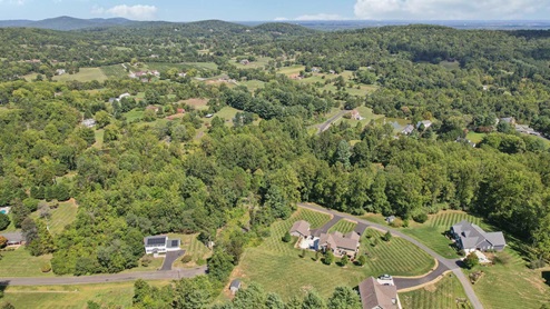aerial of the community