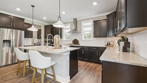 Abundant kitchen counter space for cooking your favorite meals