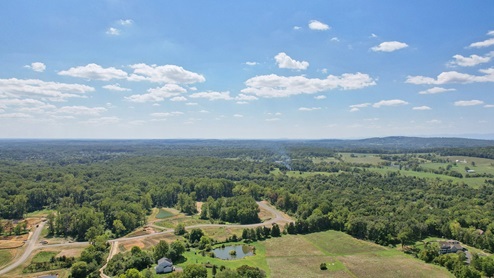 aerial of the community