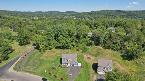 aerial of the community