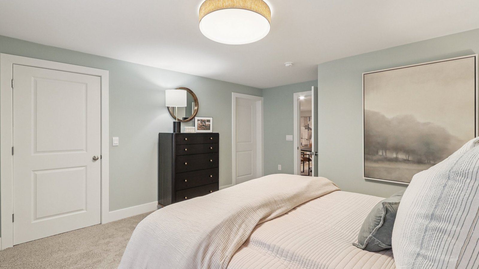 Spacious downstairs bedroom, perfect for guests