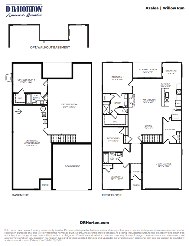 Azalea floorplan