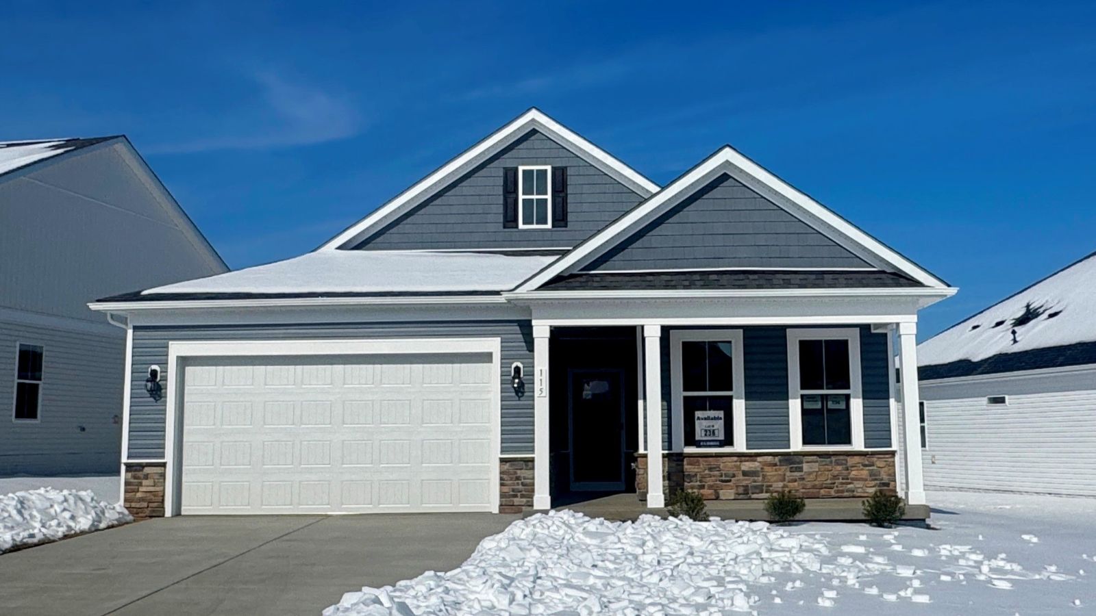 modern single family home