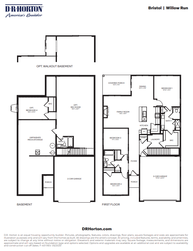 Bristol Floorplan