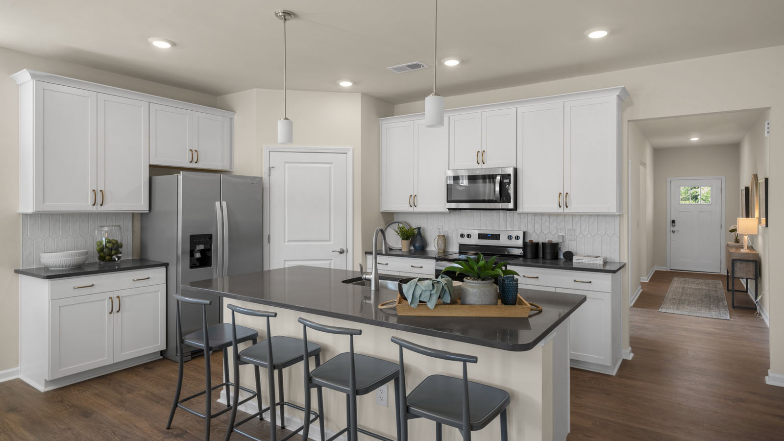 open concept modern kitchen