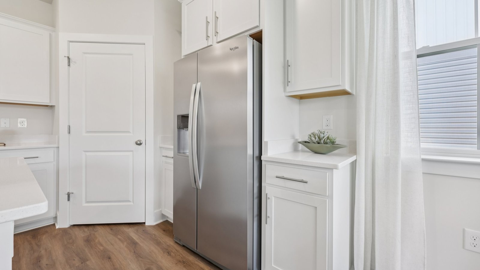 Fridge with double doors