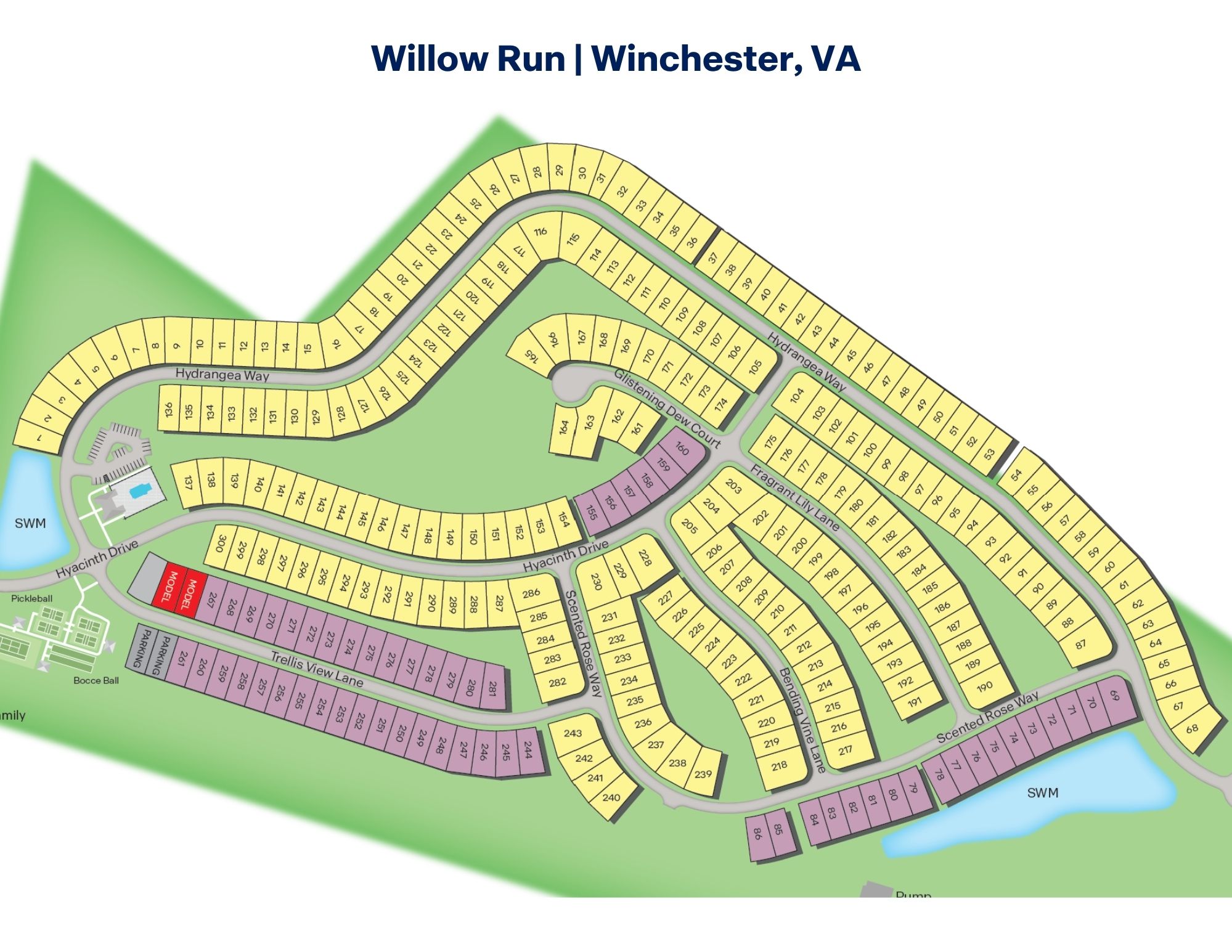 Static Lot Map