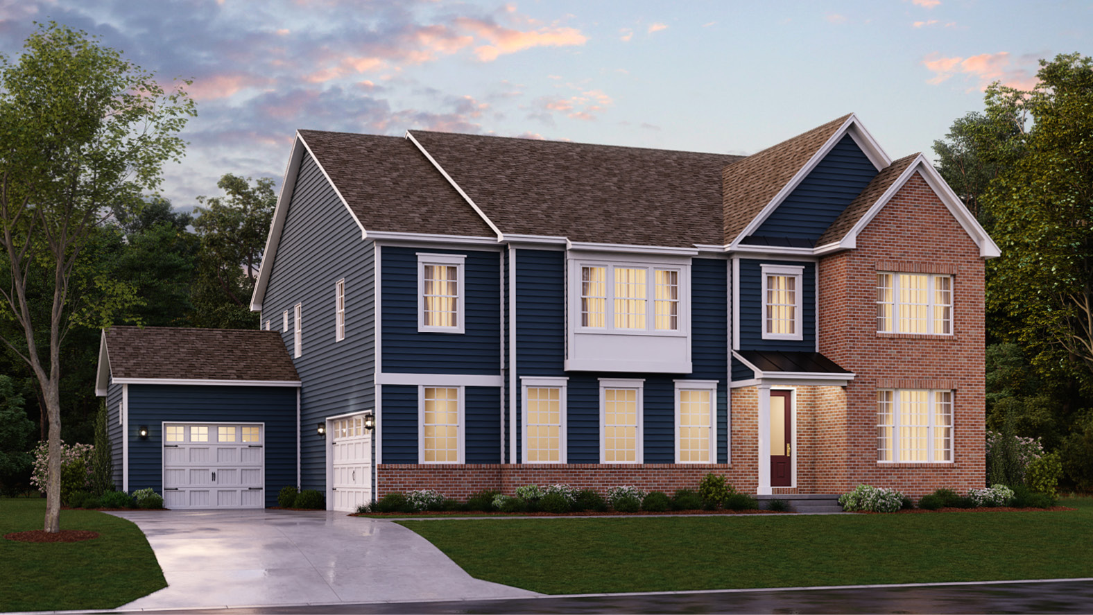 New Homes in Parkgate Estates NOKESVILLE, VA Emerald Series