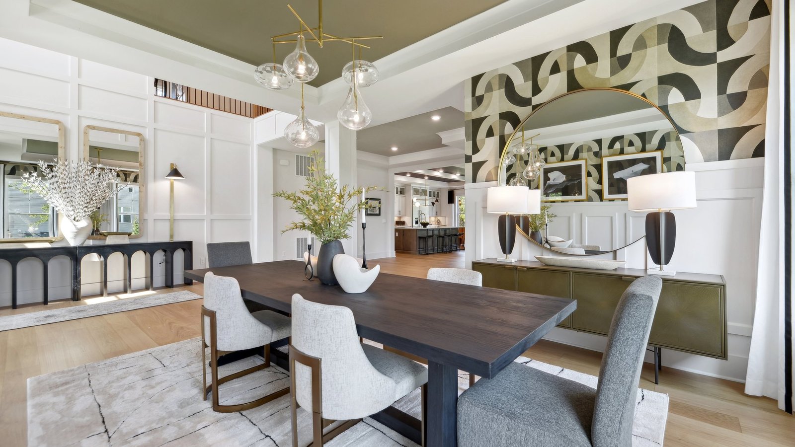Formal Dining space is only steps away from your foyer