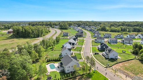 aerial of the community