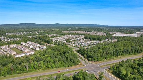 aerial of the area