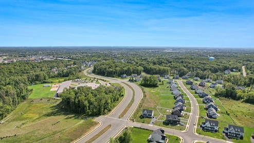 aerial of the community