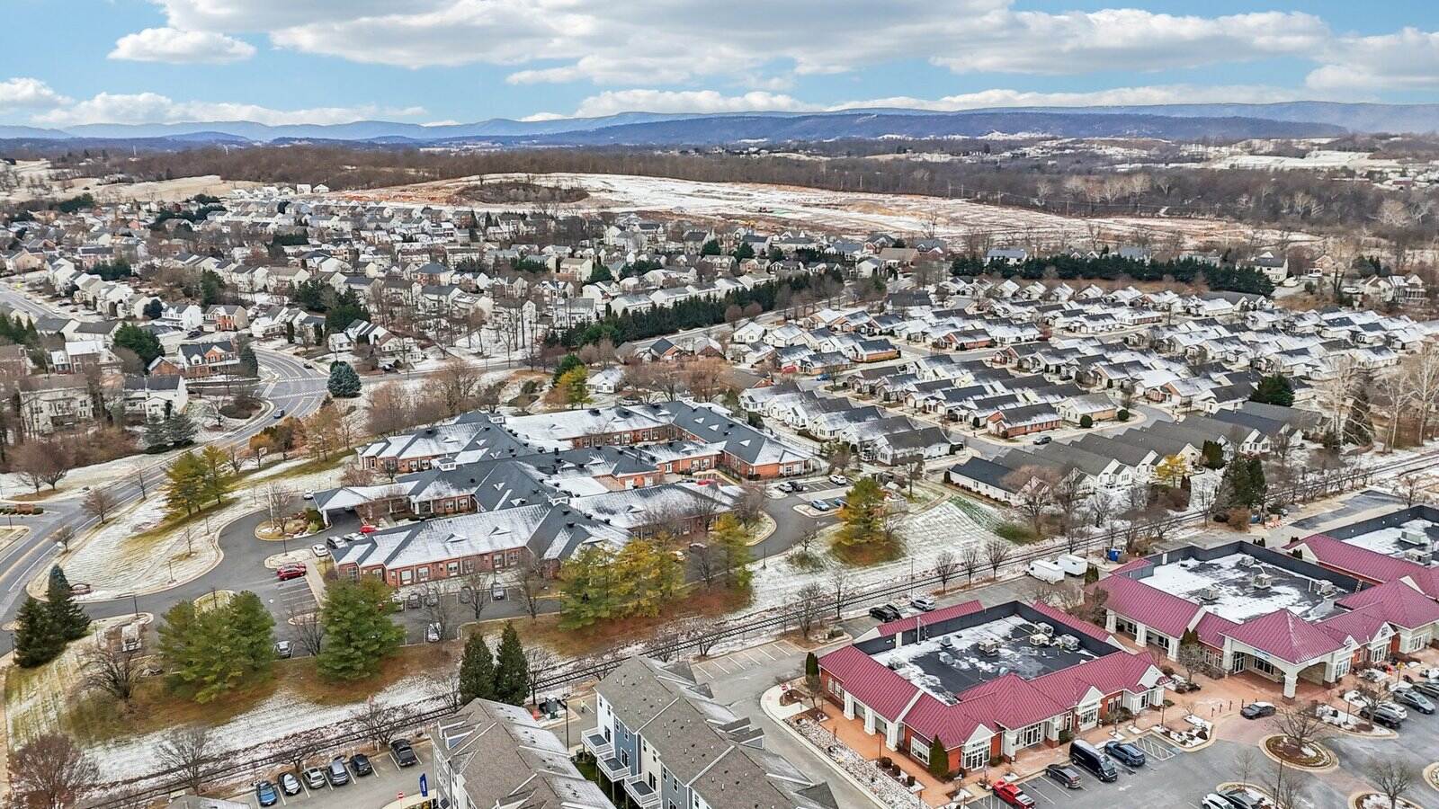 Community view from birds view