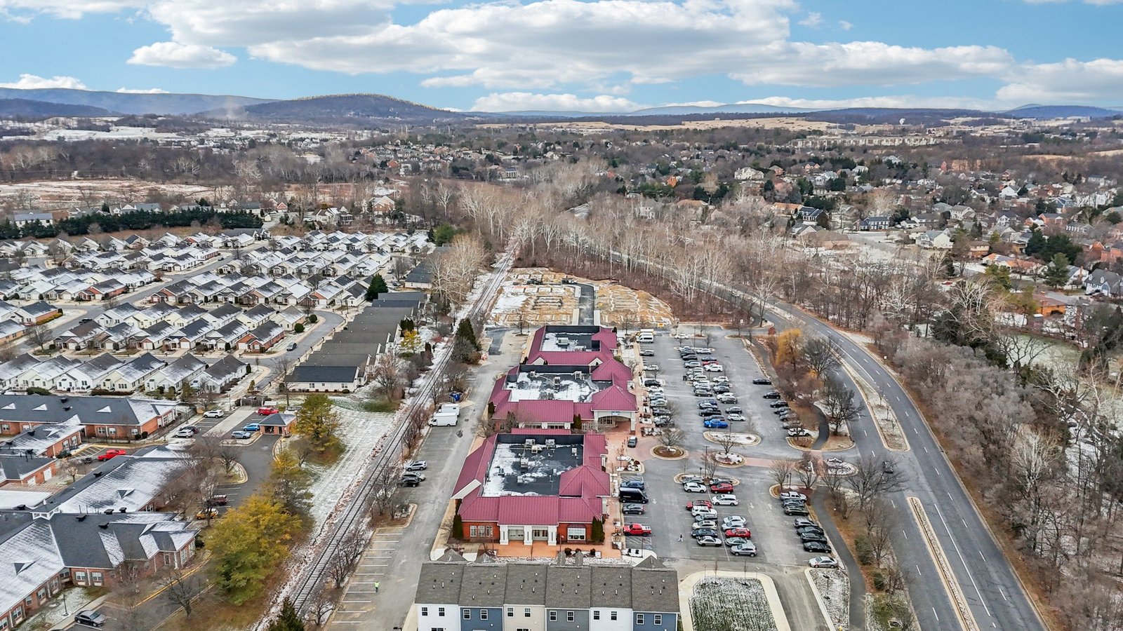 Community view from birds view