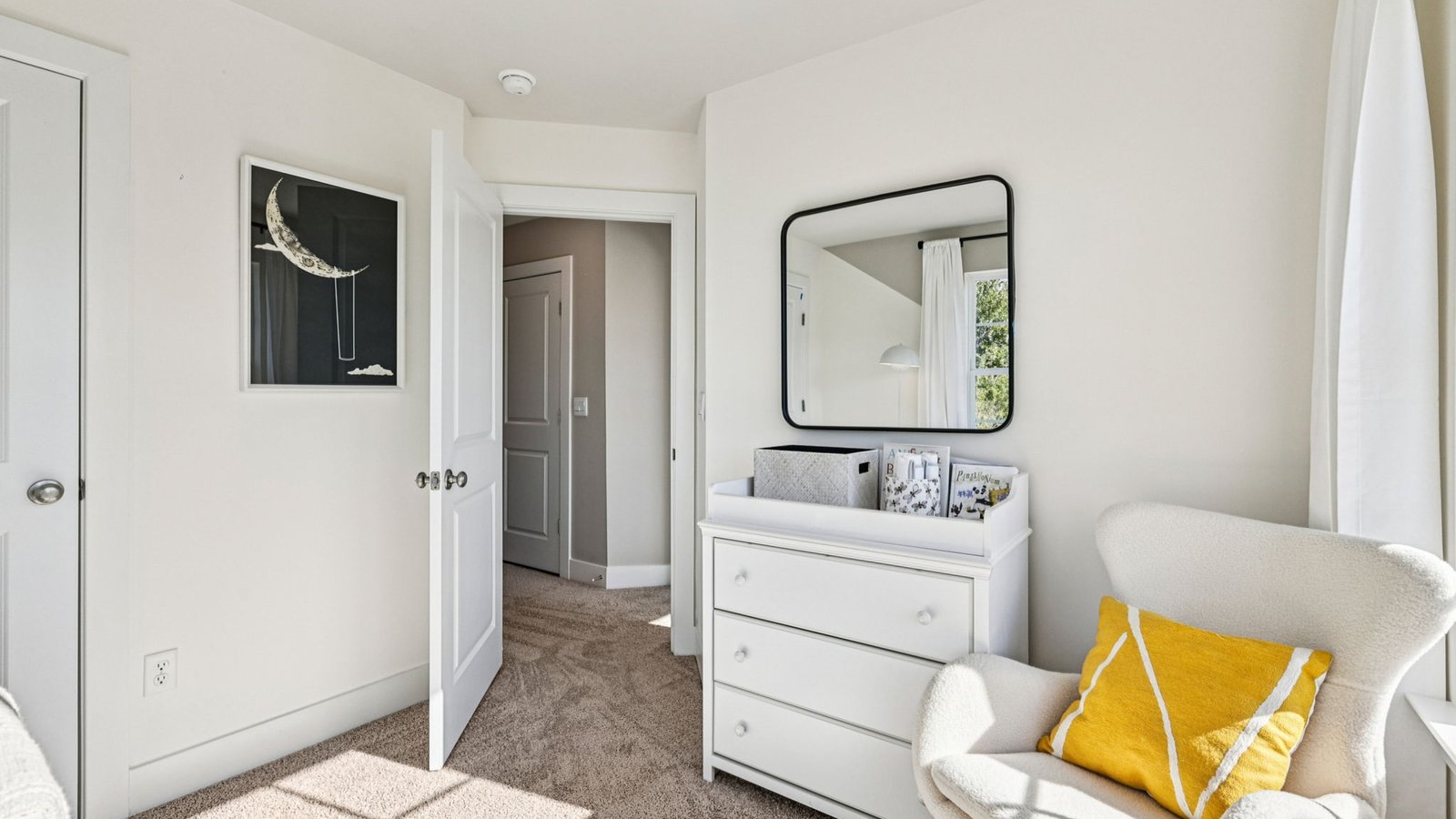 secondary bedroom with natural lighting