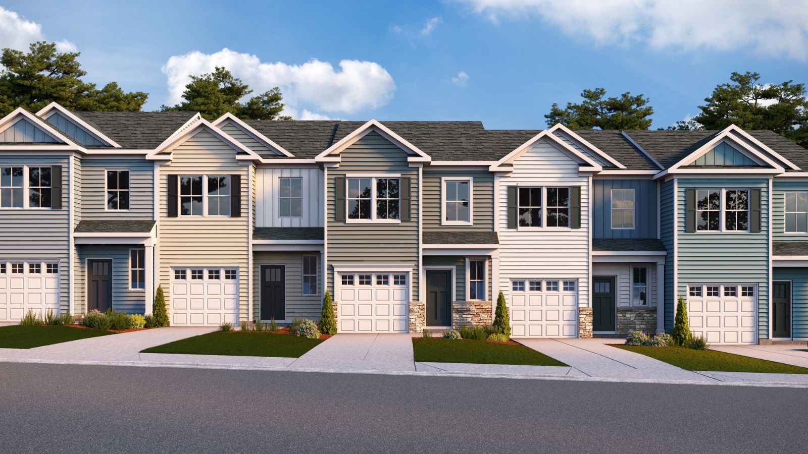 Delmar Plan exterior rendering