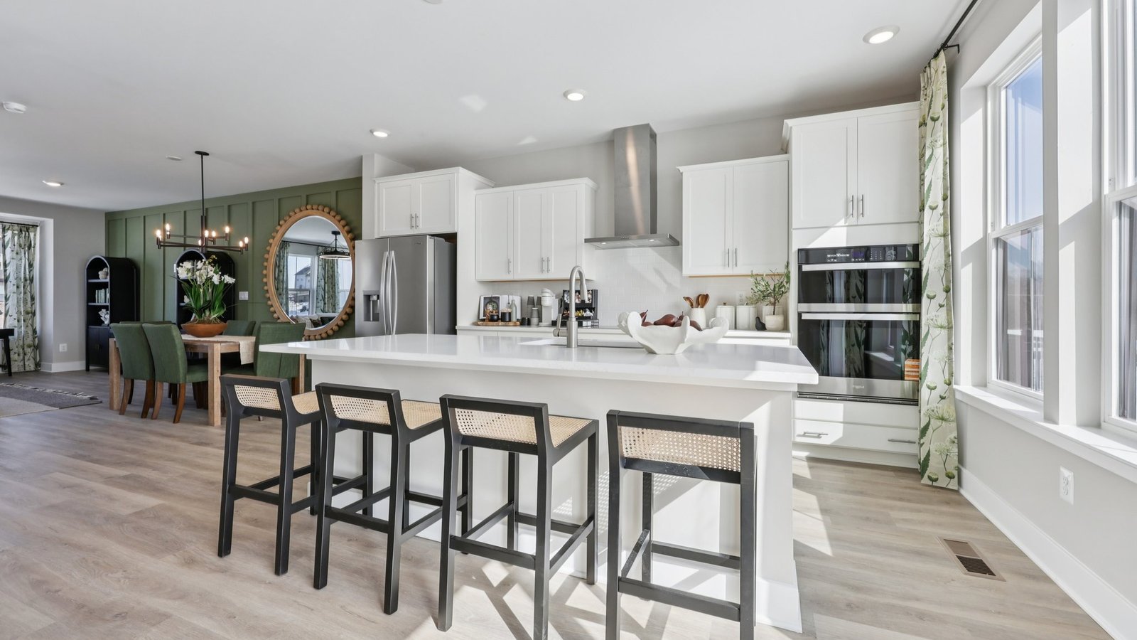 open concept kitchen modern design