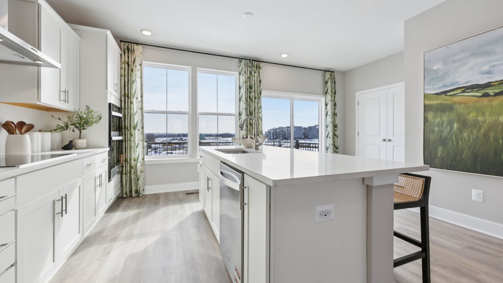 open concept kitchen modern design