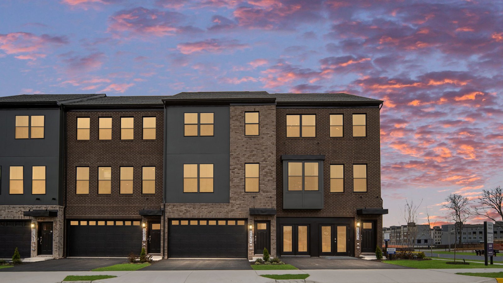 new modern townhome