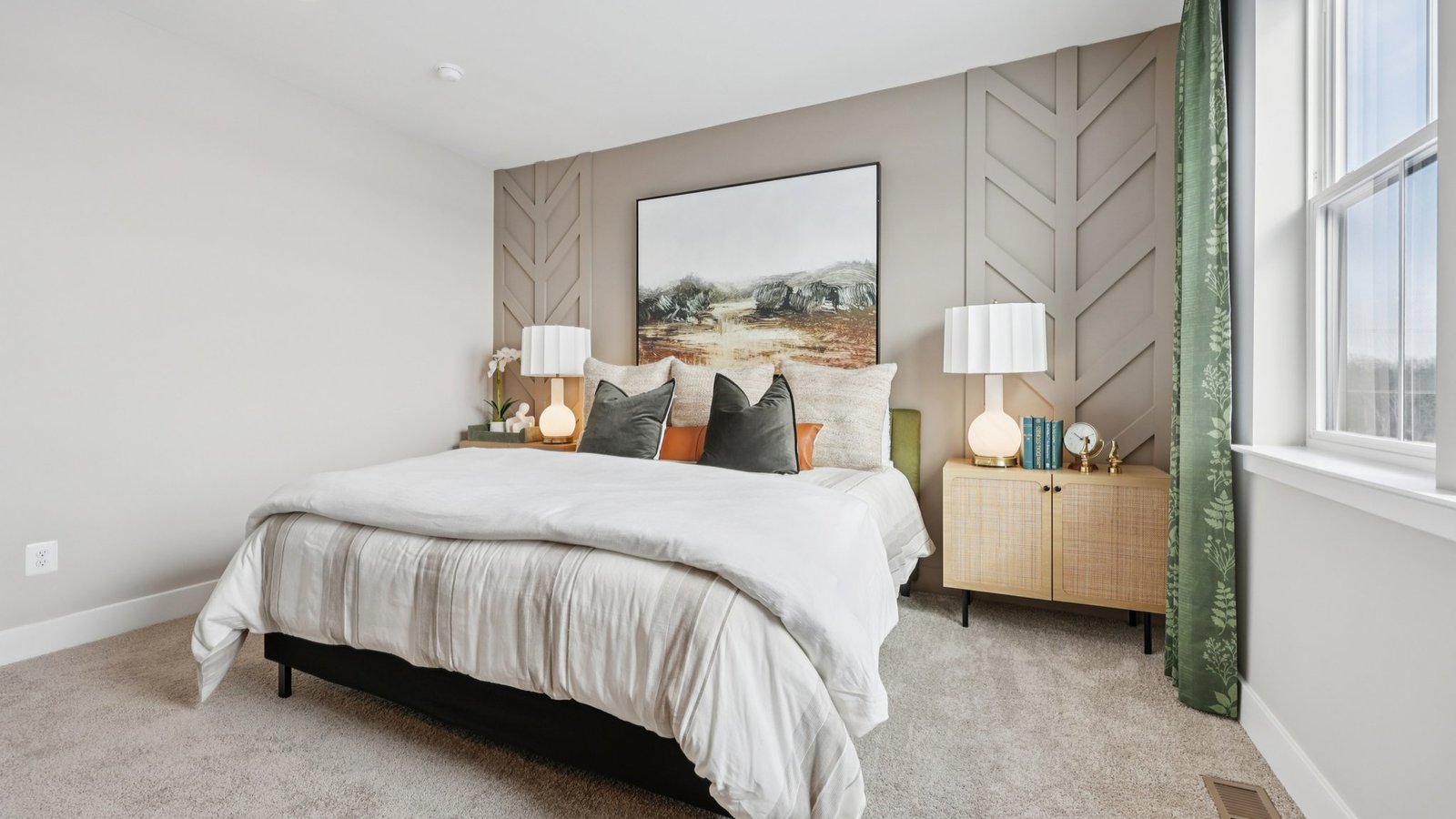 spacious secondary bedroom