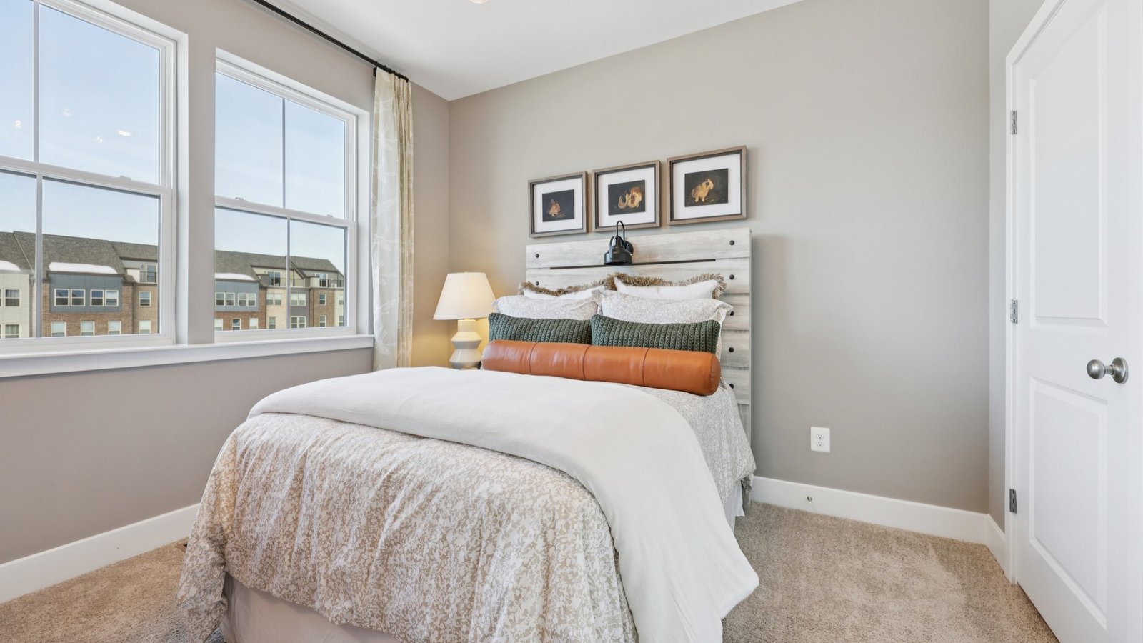 spacious secondary bedroom