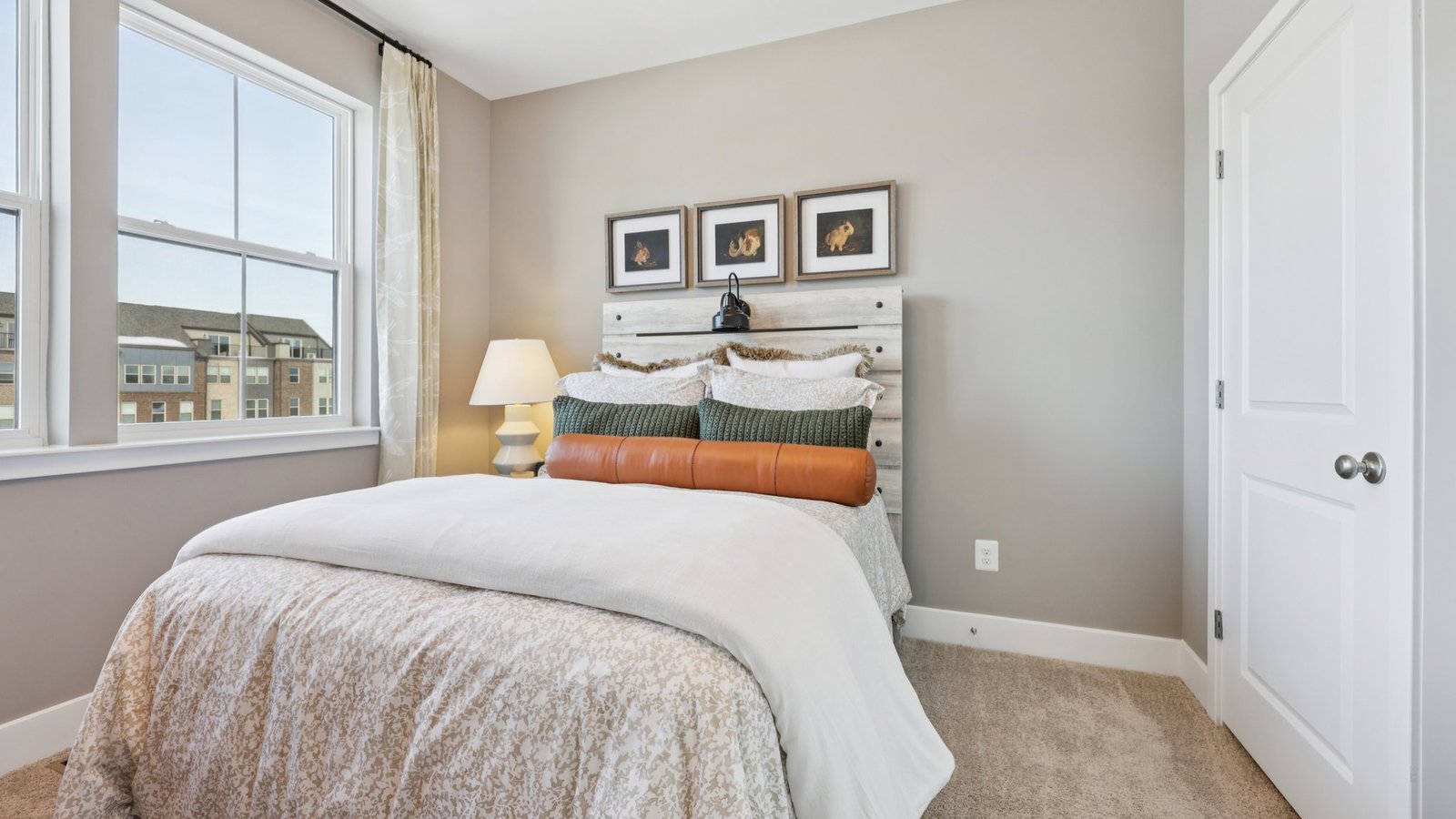 spacious secondary bedroom