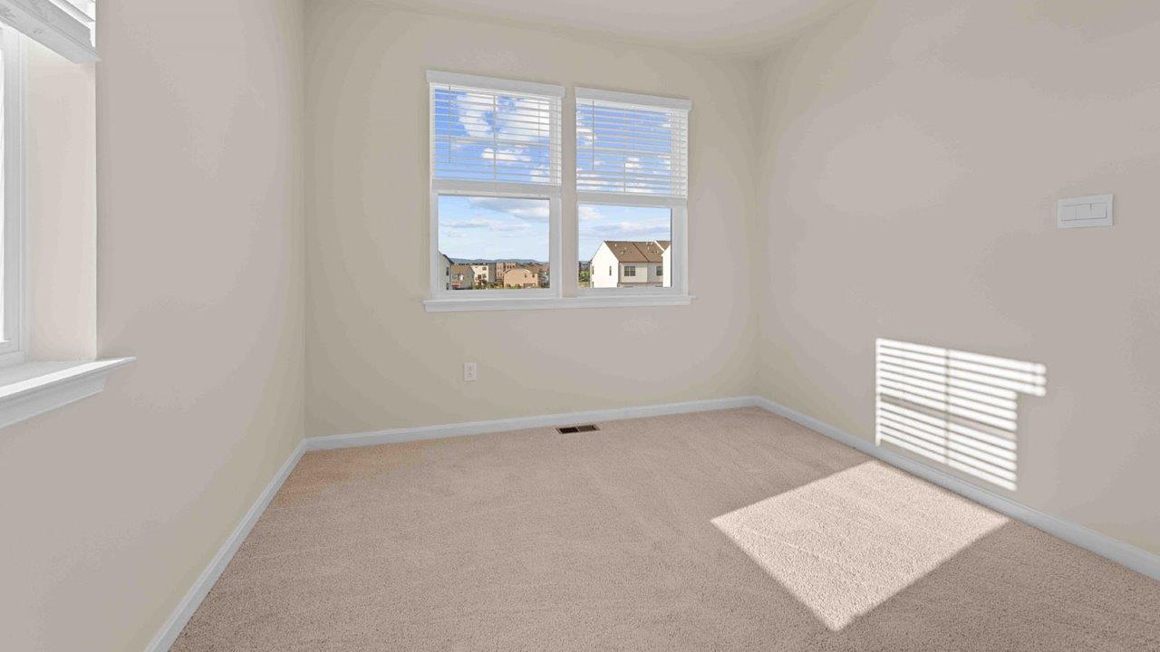 Third floor secondary bedroom
