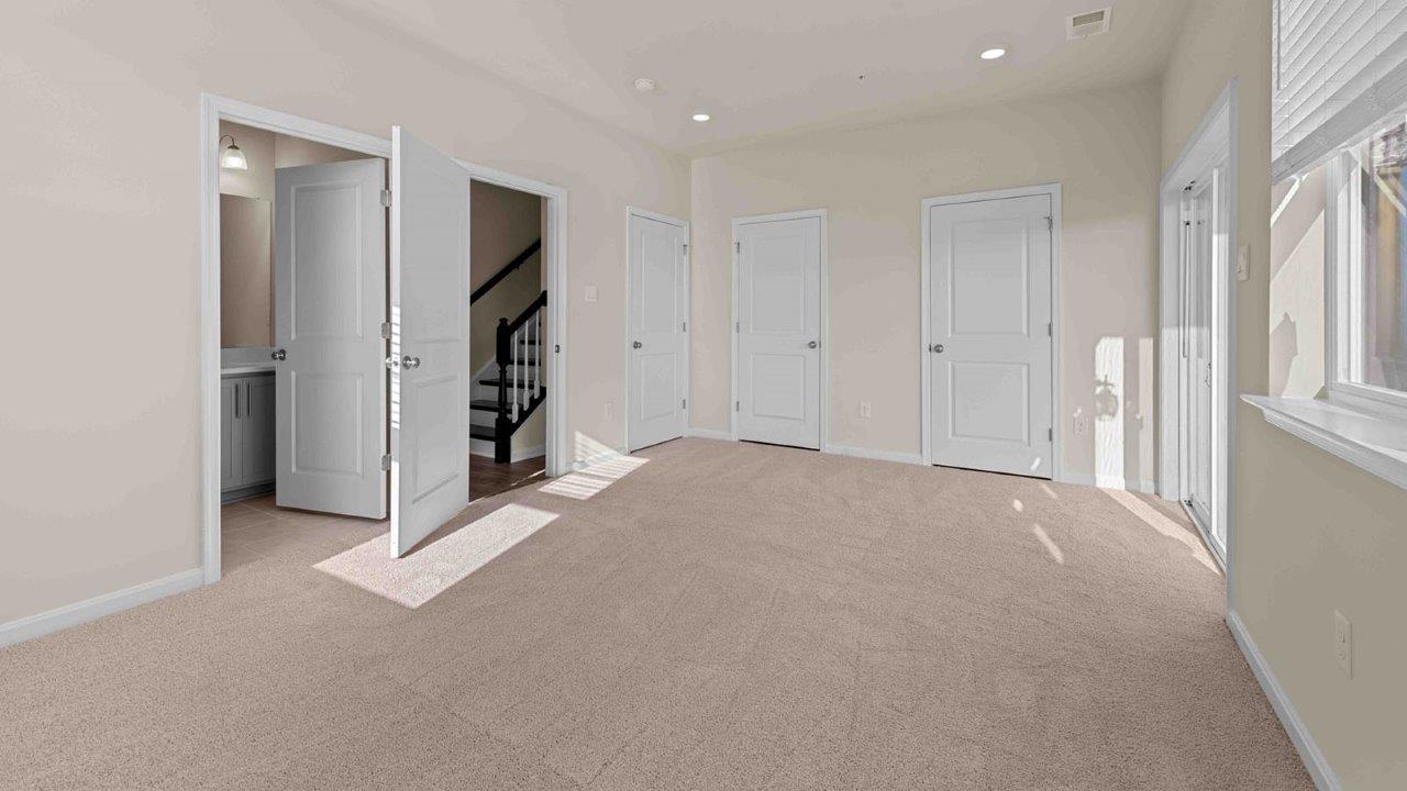 Third floor master bedroom