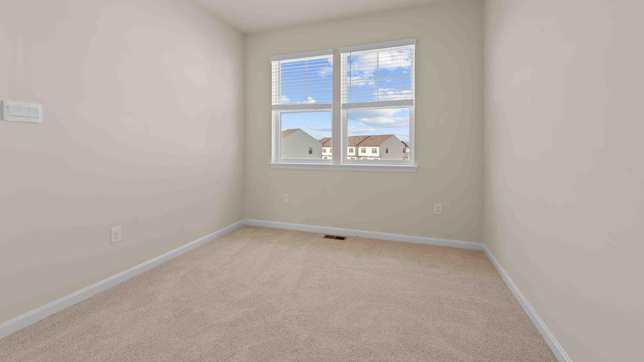 Third floor secondary bedroom