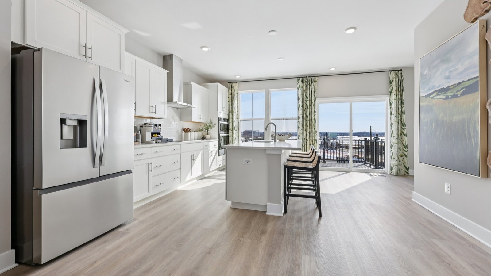 open concept modern design kitchen