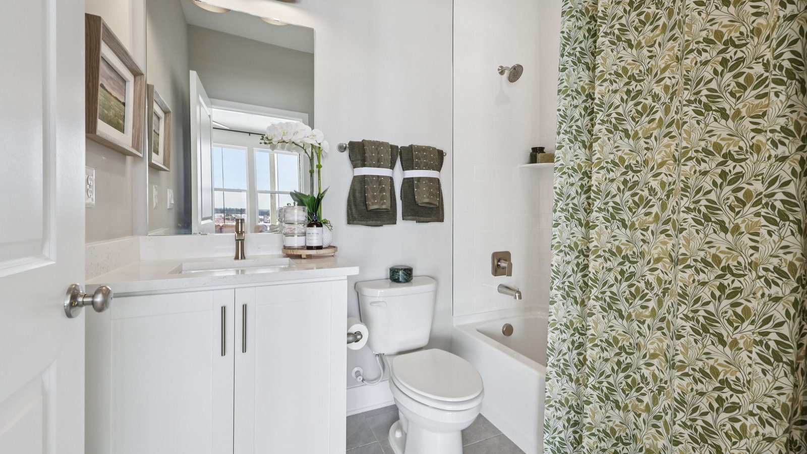 full bath on lower level