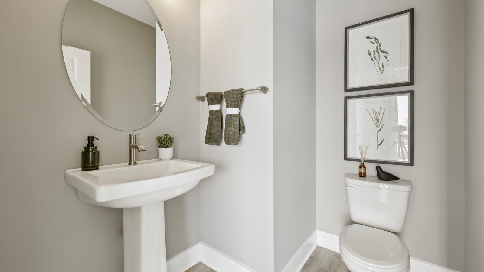 half bath on main level