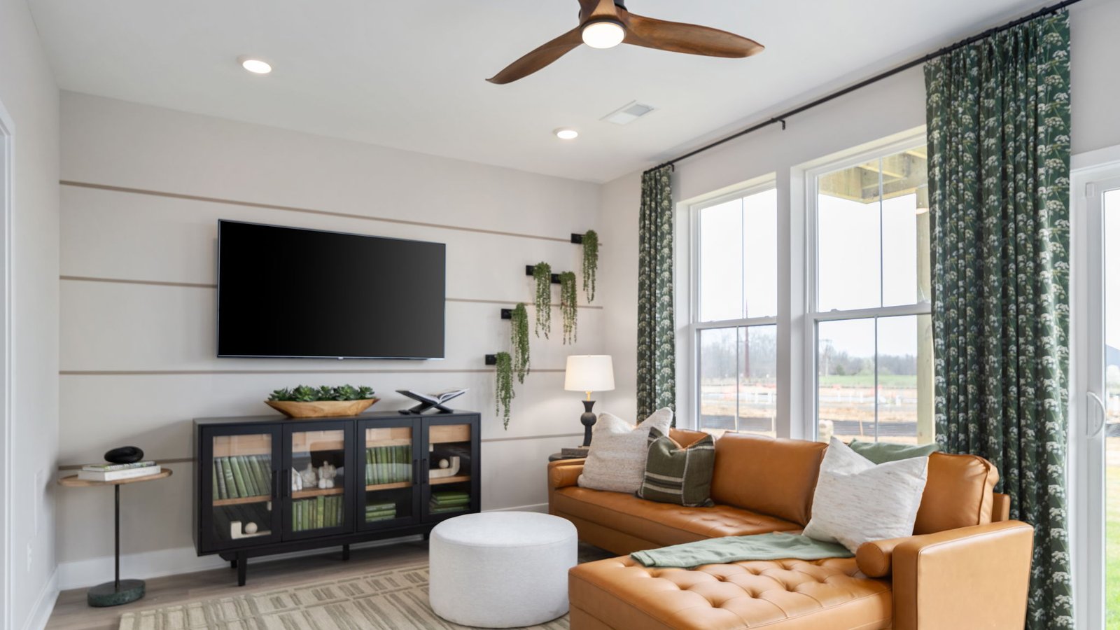 lower level bedroom or flex room