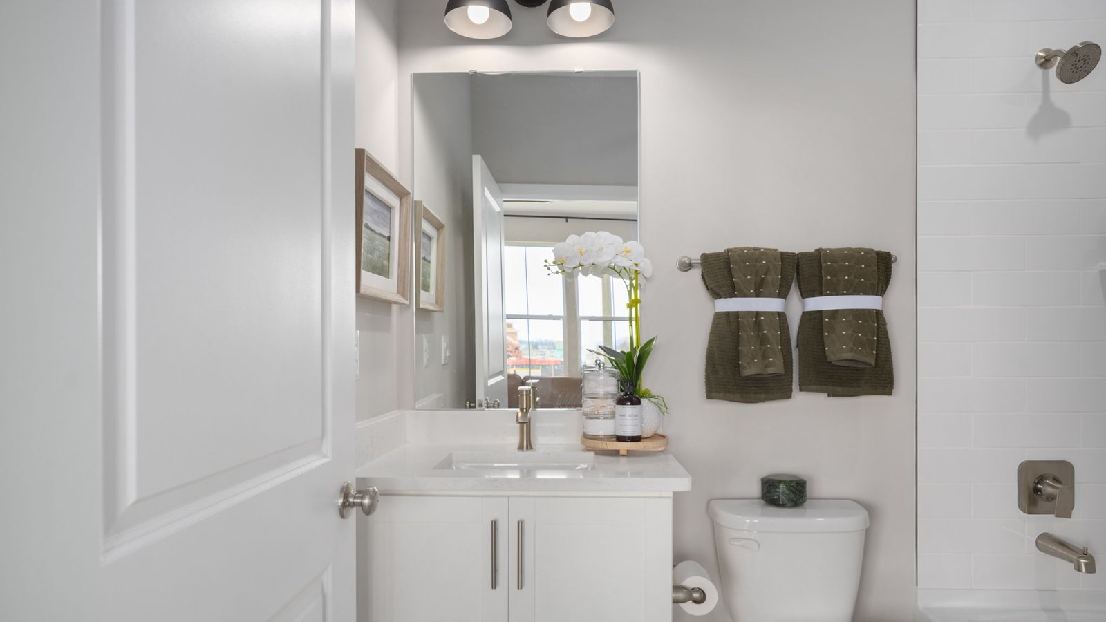 lower level full bathroom