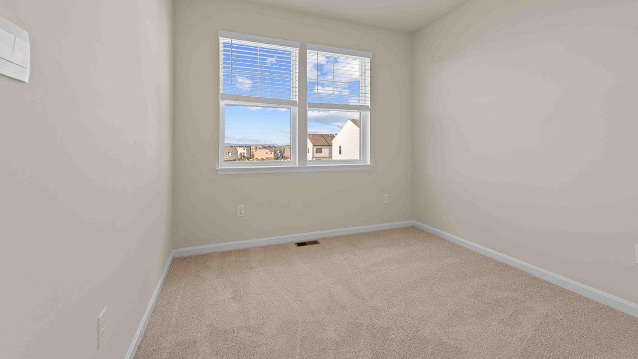 Third floor secondary bedroom