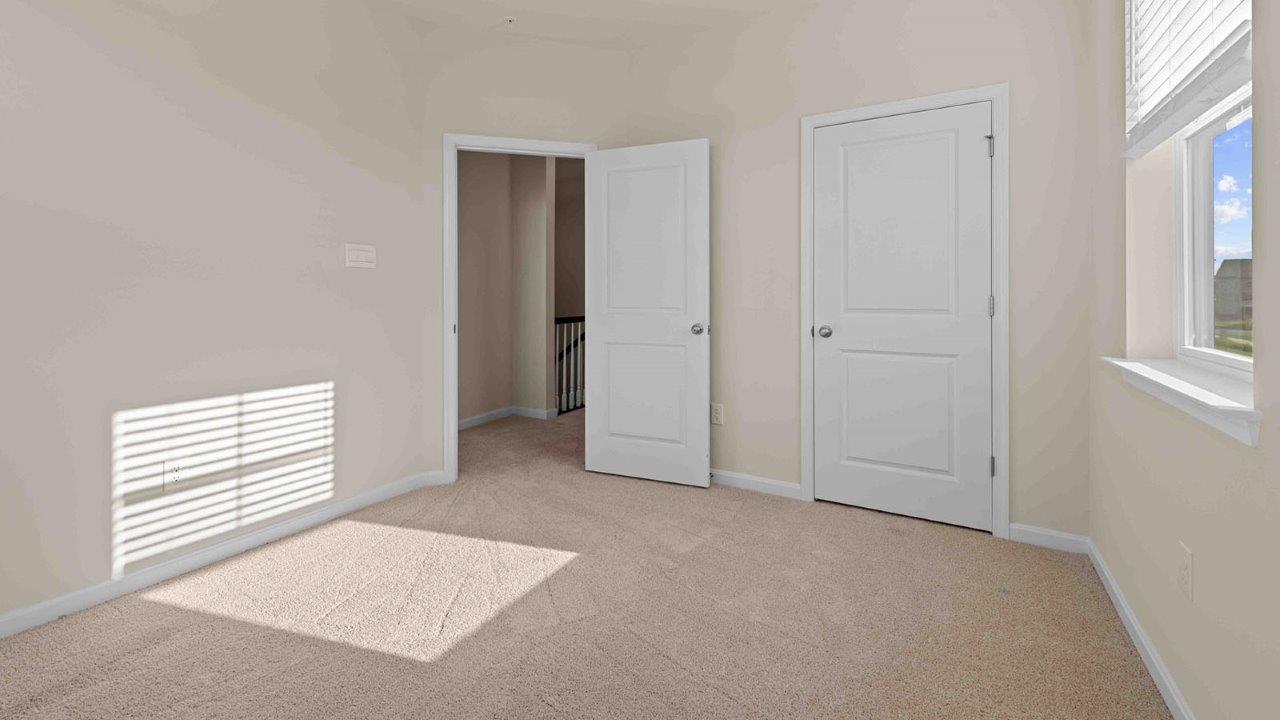 Third floor secondary bedroom