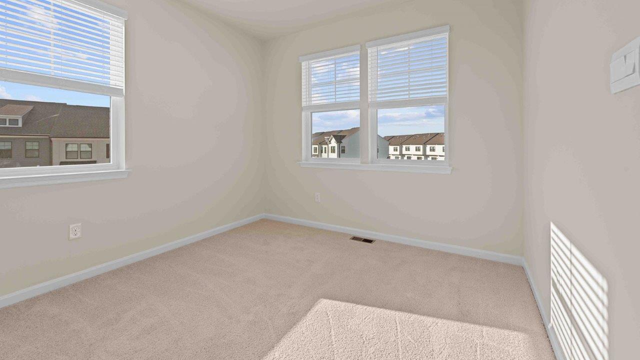 Third floor secondary bedroom