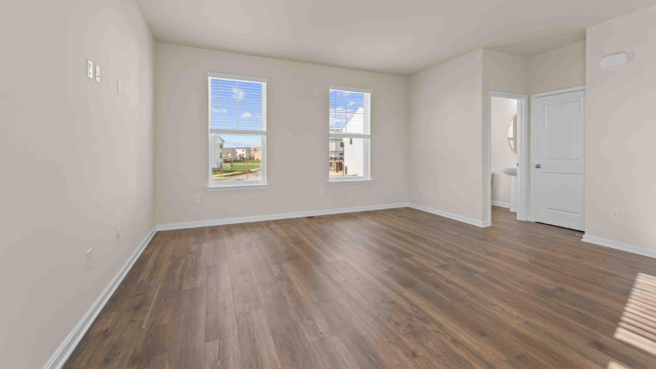 Living room on a second floor